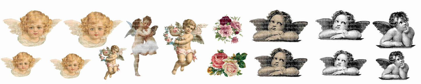 Mini Iron, Vintage Angels