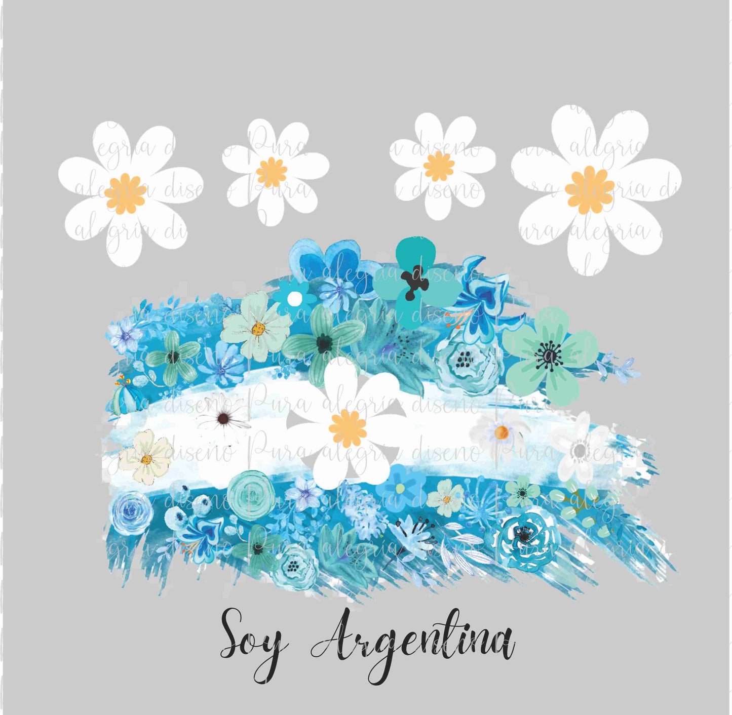Estampa Bandera Argentina