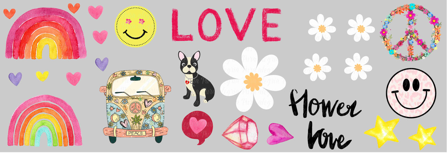 Flower love wow iron!