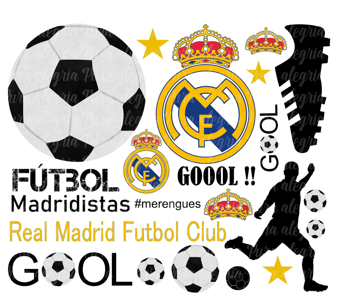Hoja Football Real Madrid