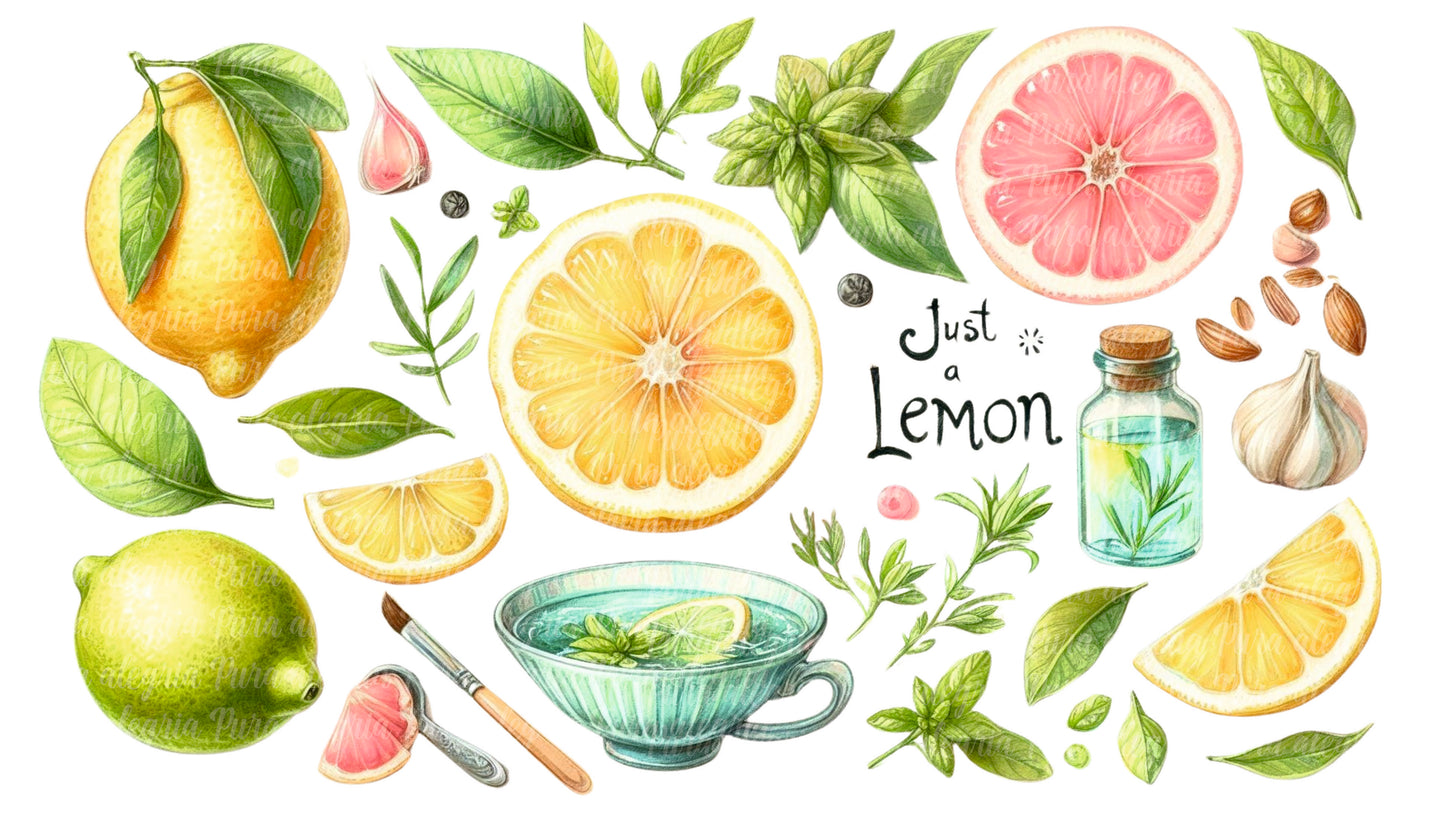 Plancha Just a lemon, limones fruta
