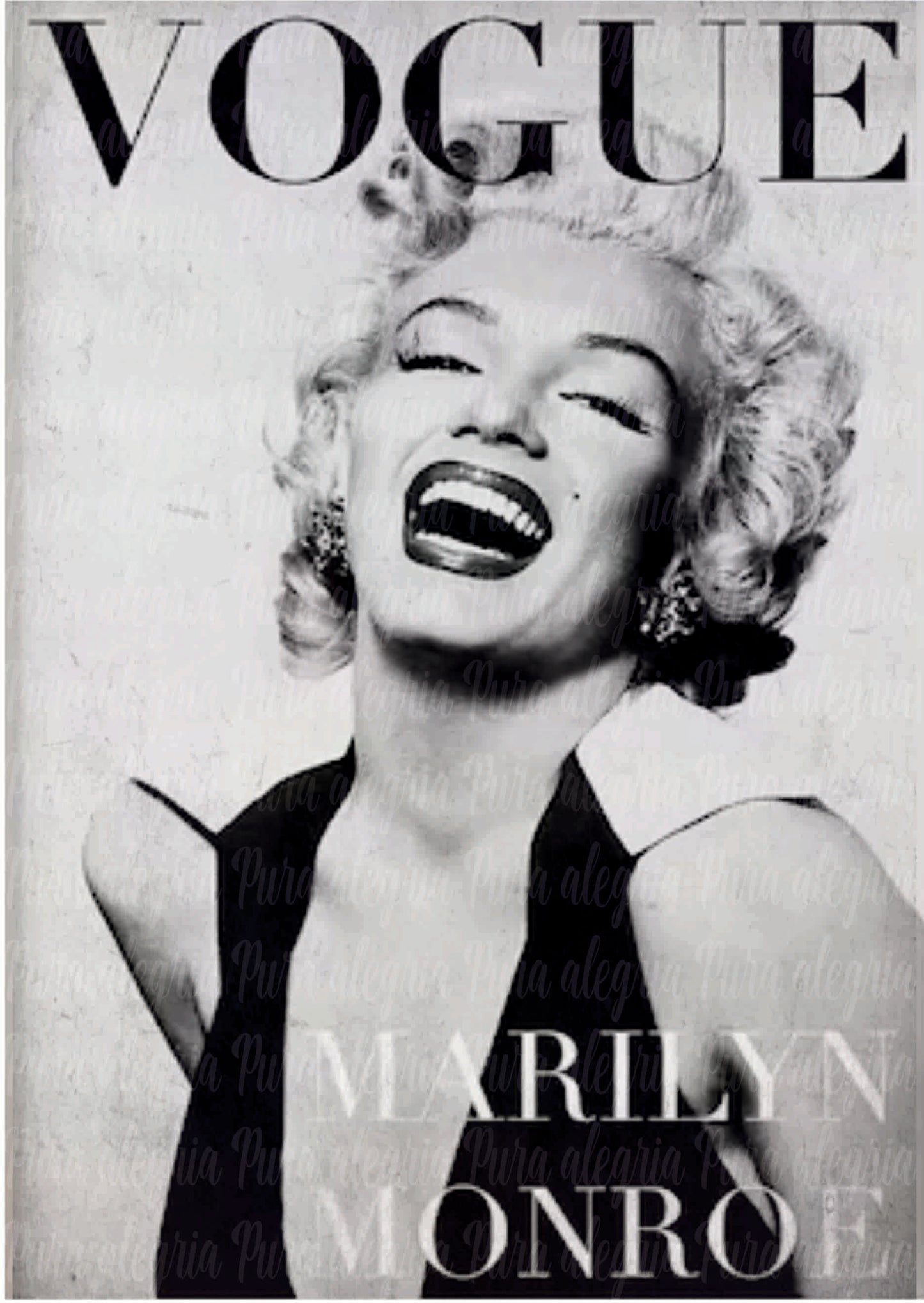 Marilyn Vogue print