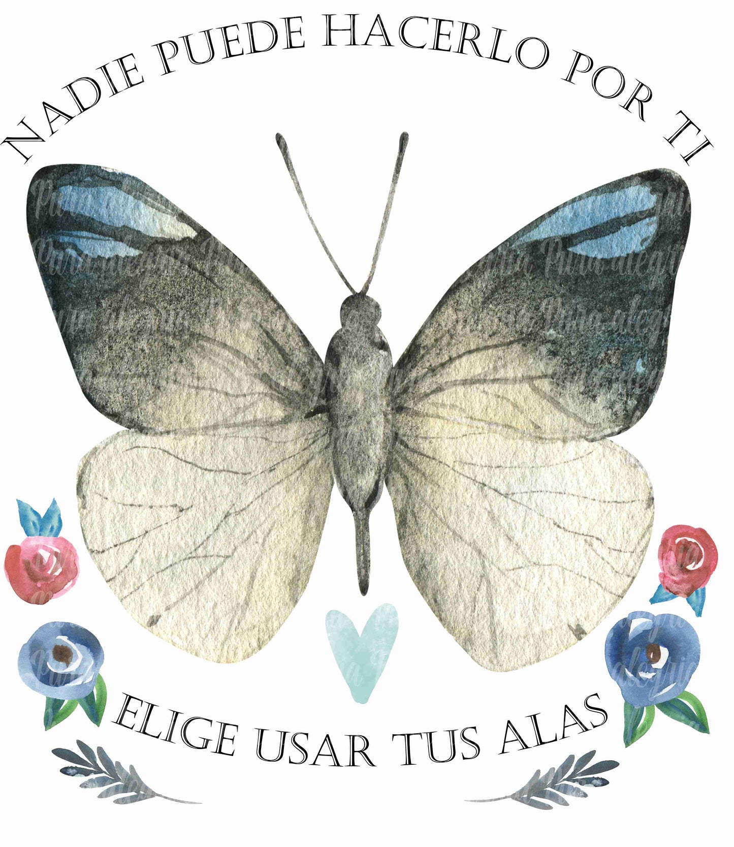 Maxi estampa Nadie puede hacerlo por ti