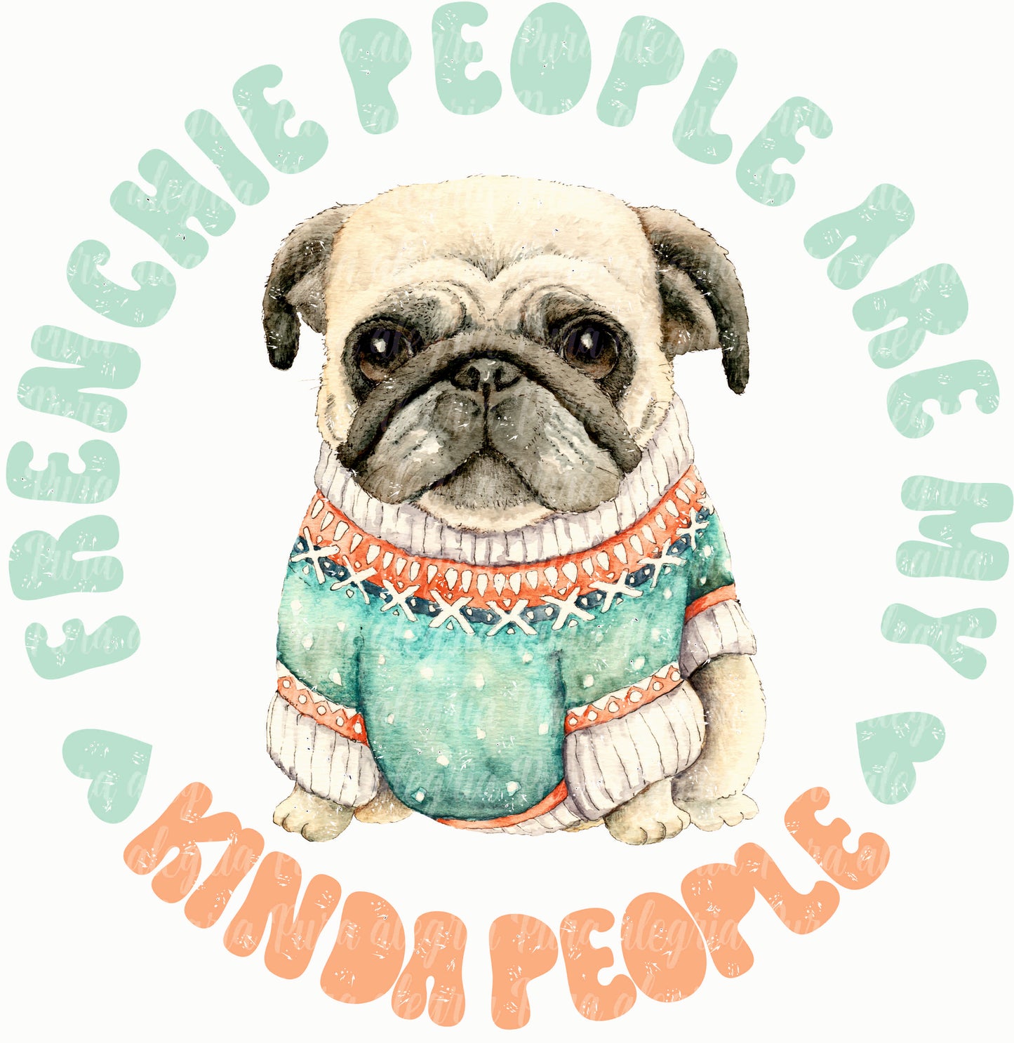 Estampa perro, Frenchie people