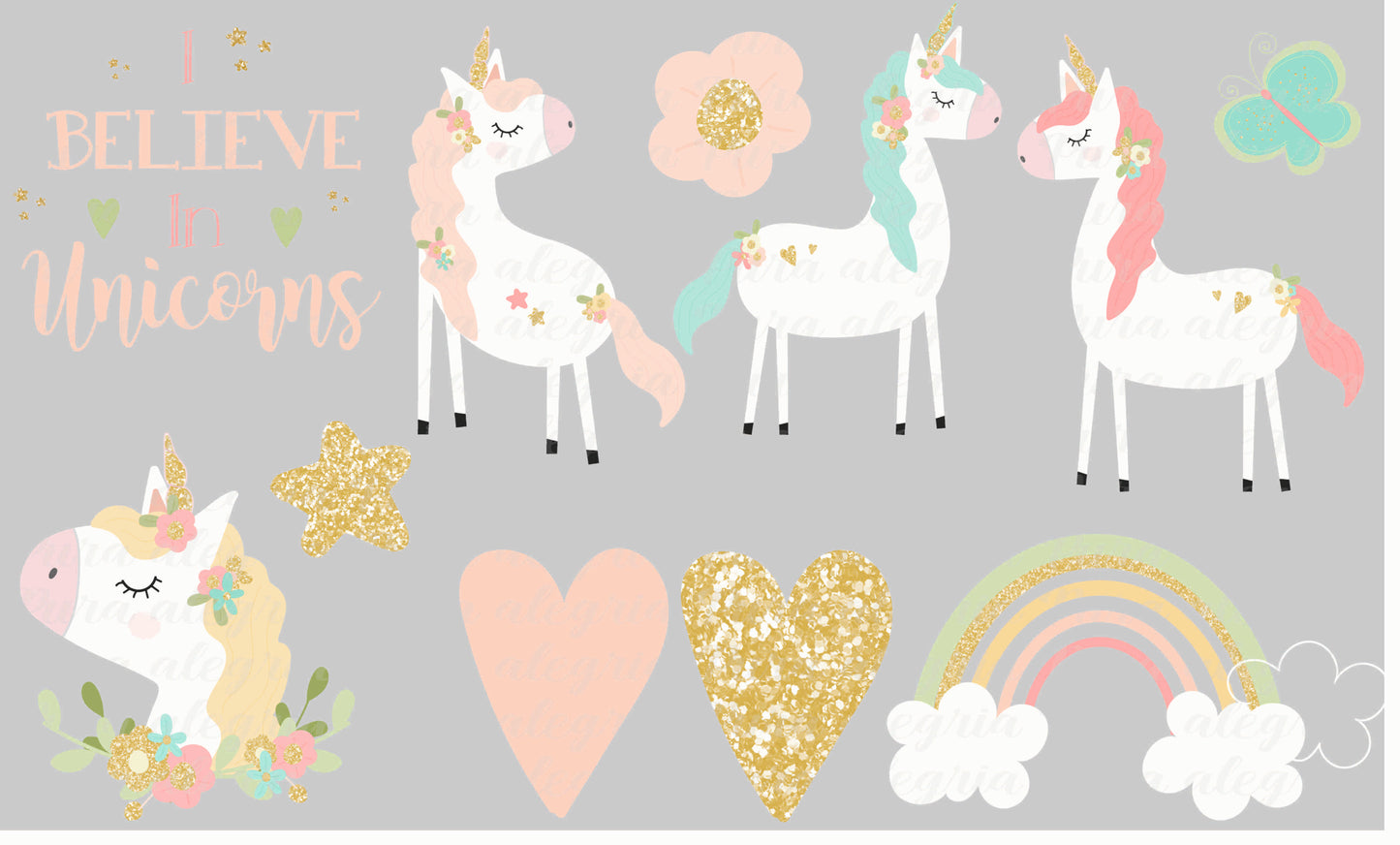 Magical Unicorns Iron