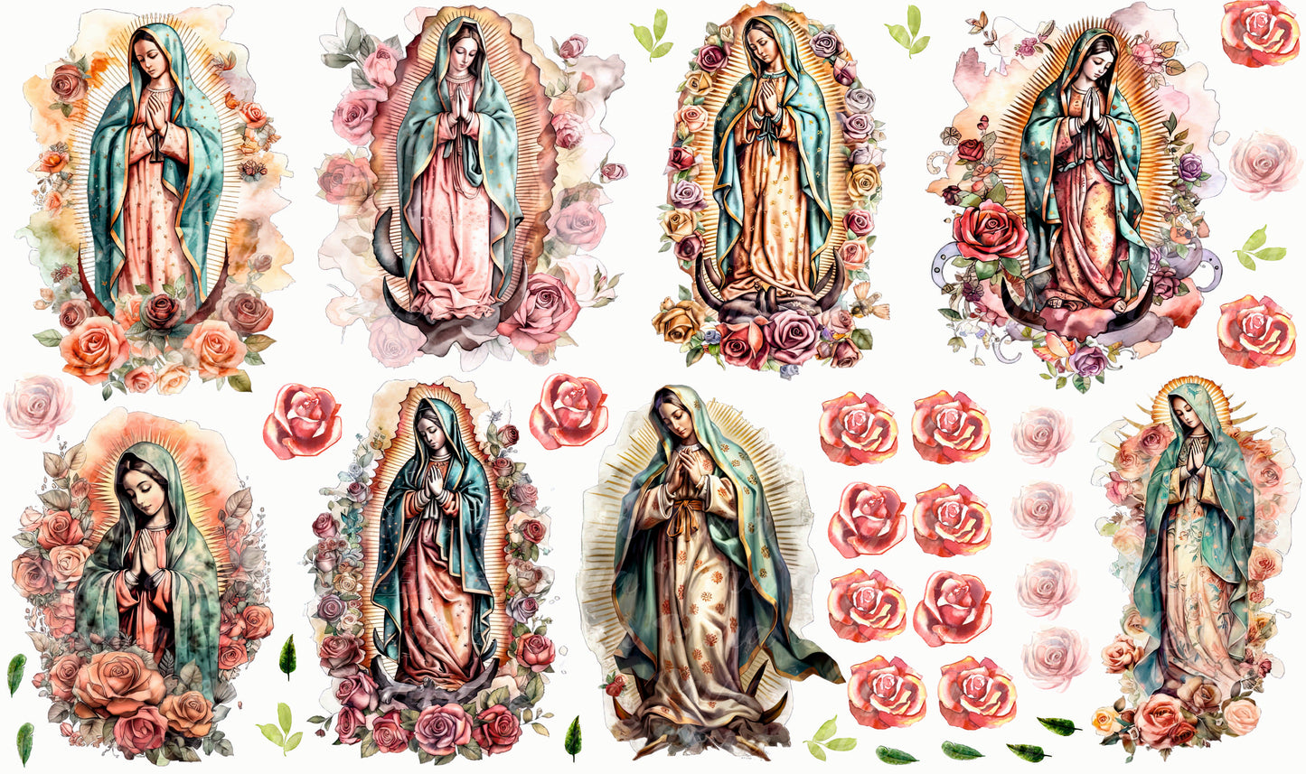 Plancha Virgenes de Guadalupe 2