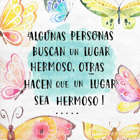 Estampa Frase algunas personas