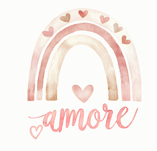 Estampa Arcoiris amore