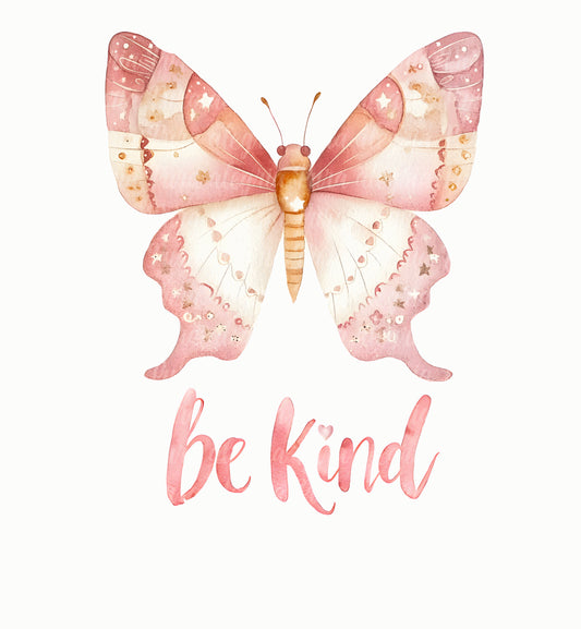 Estampa Be kind mariposa