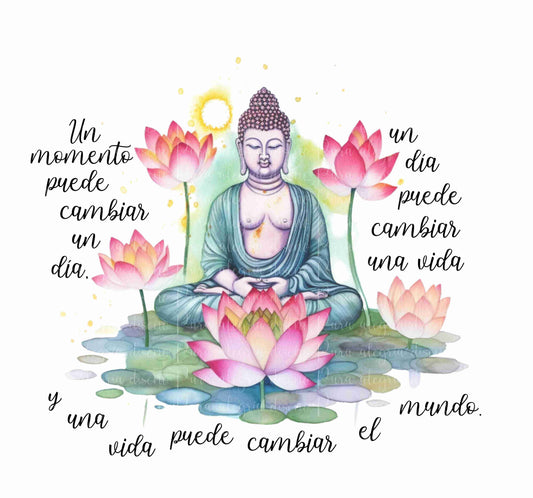 Maxi stamp, Buddha for a moment 