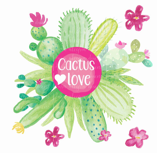Maxi print, Cactus love 