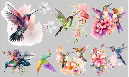 Hummingbirds Iron 