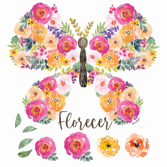 Butterfly Blossom Print