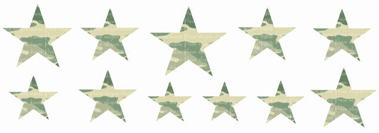 Plancha Estrellas camufladas