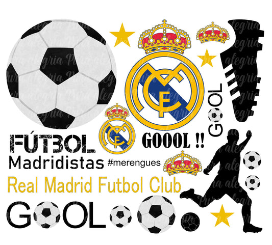 Hoja Football Real Madrid