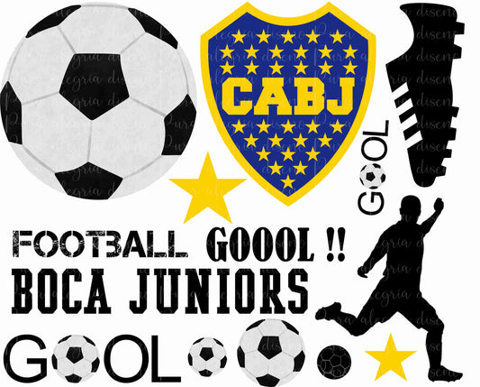 Hoja Football Boquita querida, Boca Juniors