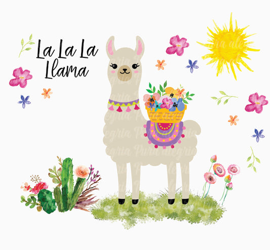 Estampa La la llama