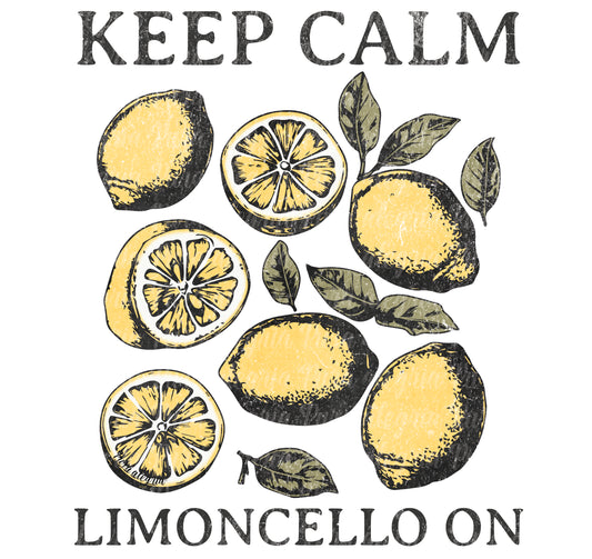Estampa Lemoncello on, limones