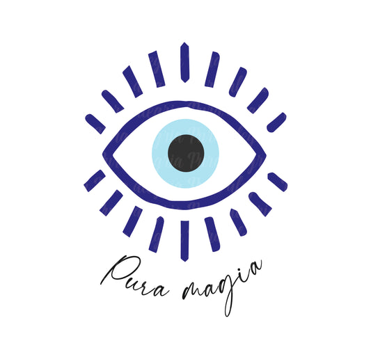 Estampa Ojo turco, Pura magia