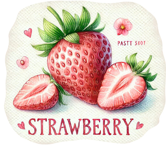 Estampa Strawberry frutilla, fruta