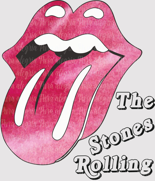 Maxi estampa The Rolling stone