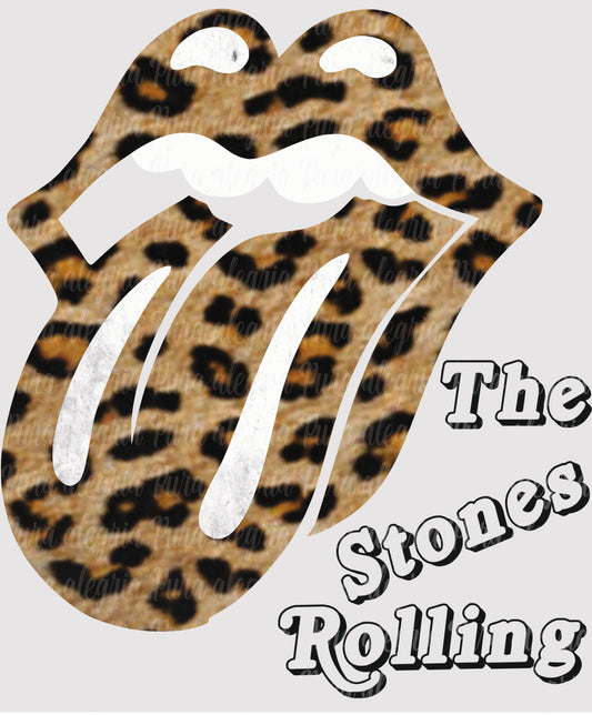 Maxi print, The Rolling Stone leopard 