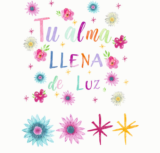 Print My soul full of light