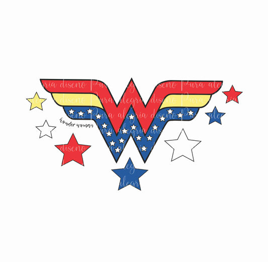 Wonder woman print